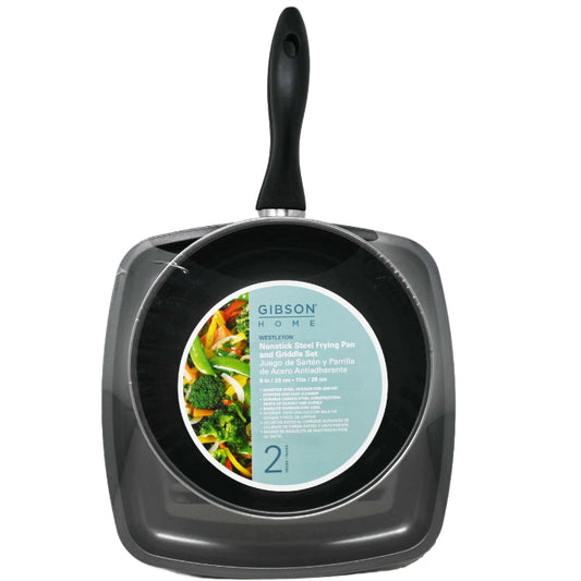 2pc Cookware Set Black Westleton C/P 6