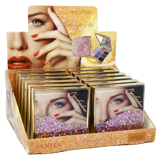 Eyeshadow & Blush Makeup Kit in 12pc Displayer C/P 48 SANTEE