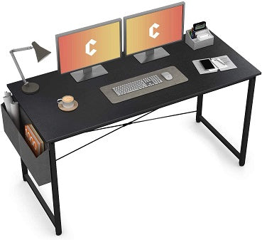 55" BLACK COMPUTER DESK C/P 1