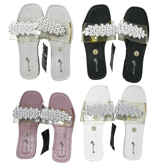 *OUT OF CA/AS IS* WOMEN SLIDE SANDALS 4-ASST COLOR/5-ASST SIZE C/P 20