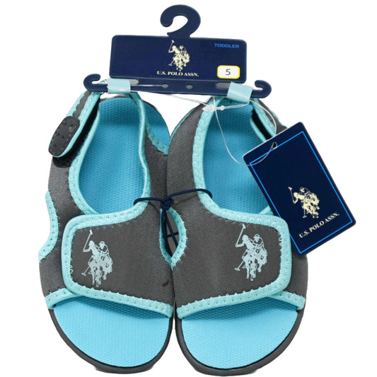 1pk BOYS US POLO ASSN SANDALS SIZE 5-8 C/P 24