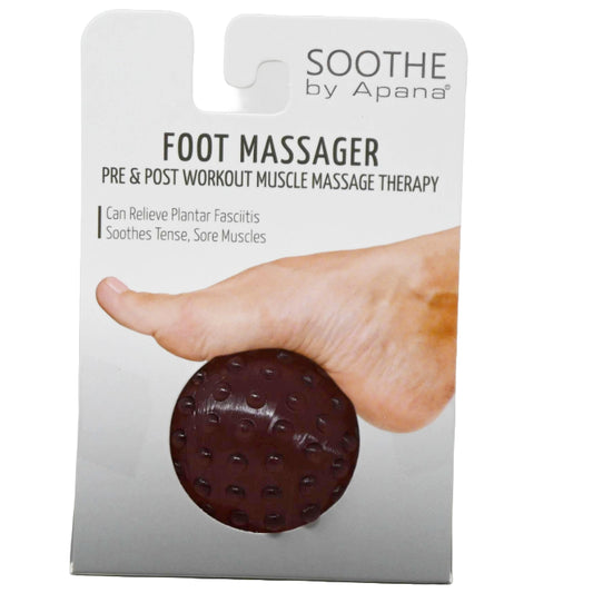 APANA WISTFUL MAUVE FOOT MASSAGER BALL C/P 48