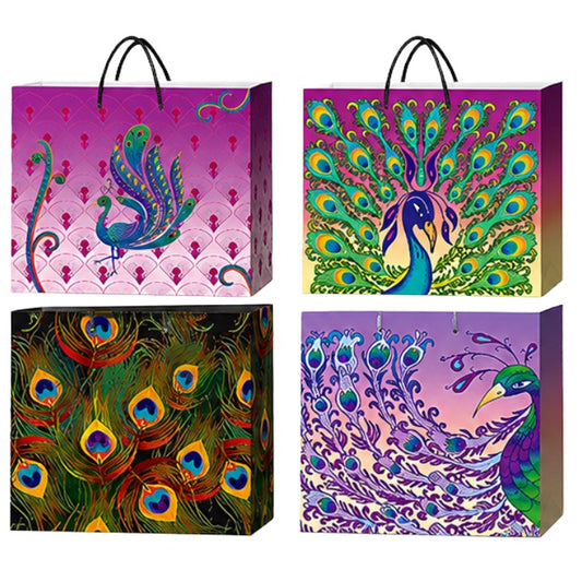 4 Asst Md Peacock Bag   C/P 240