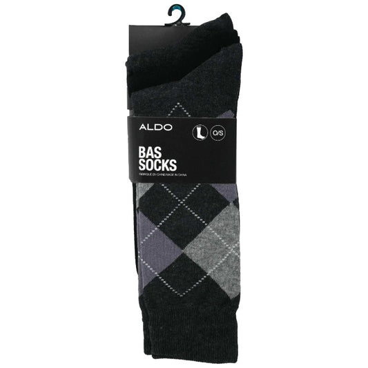 *NO USA* Mens 10-13 Grey 3pk TURBEVILLE SOCKS C/P 60