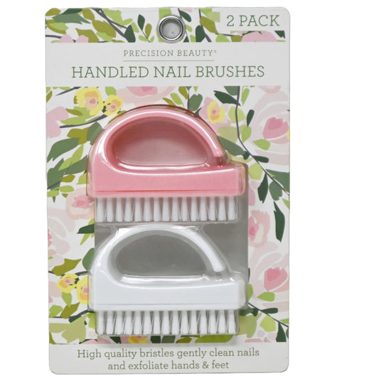 2pk HANDLE NAIL BRUSHES C/P 72