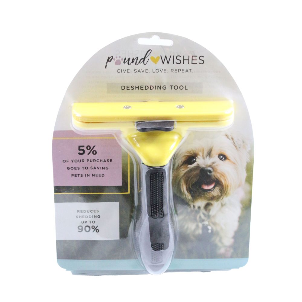 YELLOW/BLACK DESHEDDING TOOL C/P 48