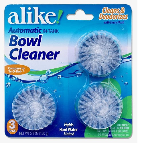 3pk In-Tank Toilet Bowl Cleaner C/P 12