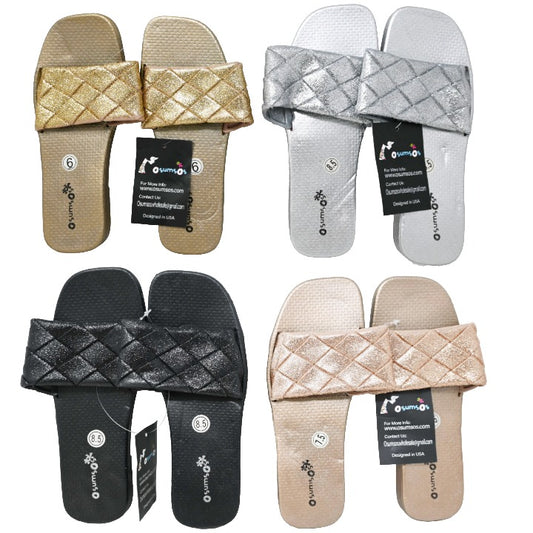 *OUT OF CA* WOMEN SLIDE SANDALS 4-ASST COLOR/5-ASST SIZE C/P 20