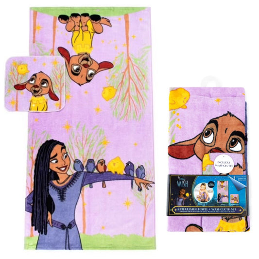 2pc Wish Bath Set C/P 12 Disney