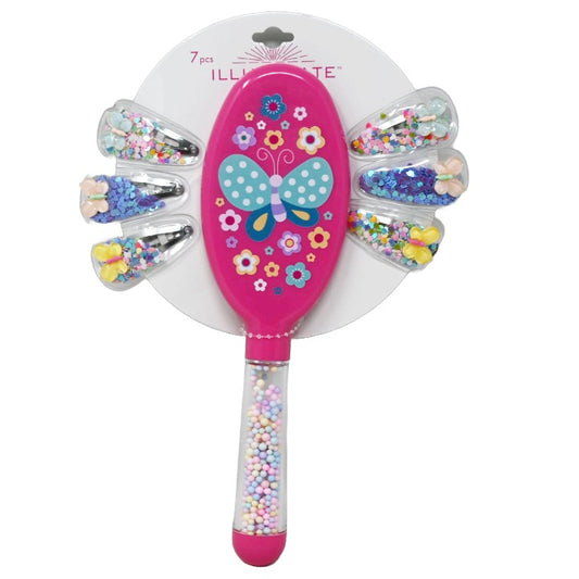 7pc Brush Set Pink Oval C/P 72