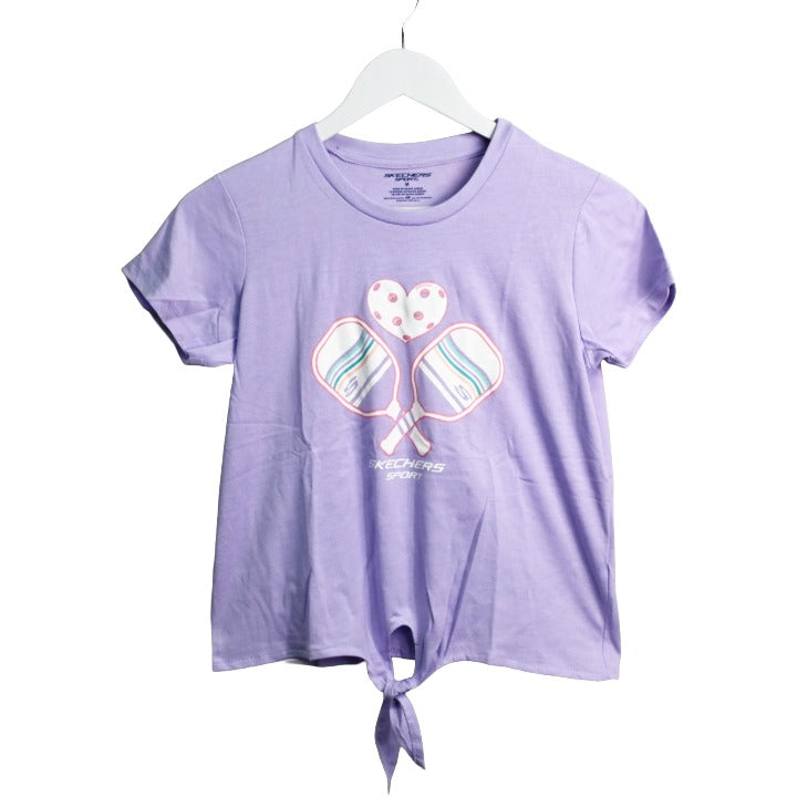 Girls S-L Lav PBall Tee C/P 36 SKECHERS