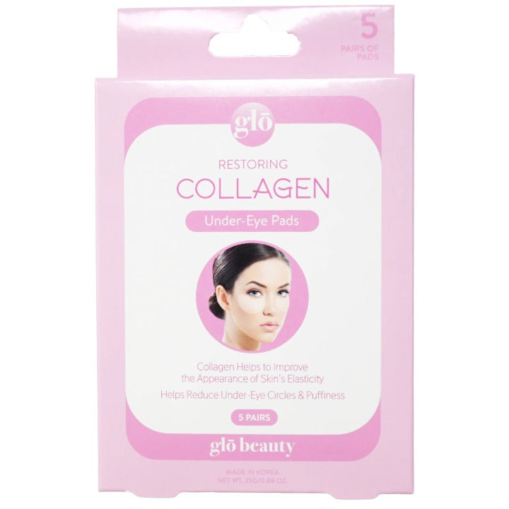 5pair RESTORING COLLAGEN UNDER-EYE PADS GLO BEAUTY C/P 72