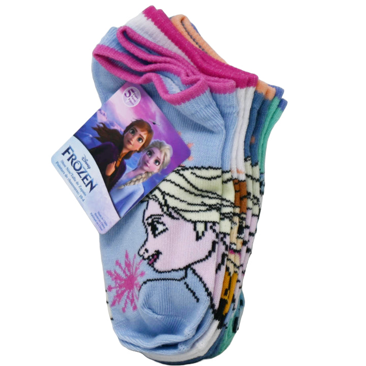 5pk FROZEN 2 FRIENDS ARE COOL NS SOCKS SIZE 6-8 C/P 60