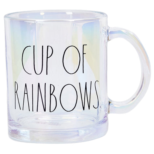 18oz CUP OF RAINBOWS MUG RAINBOW GLASS C/P 16
