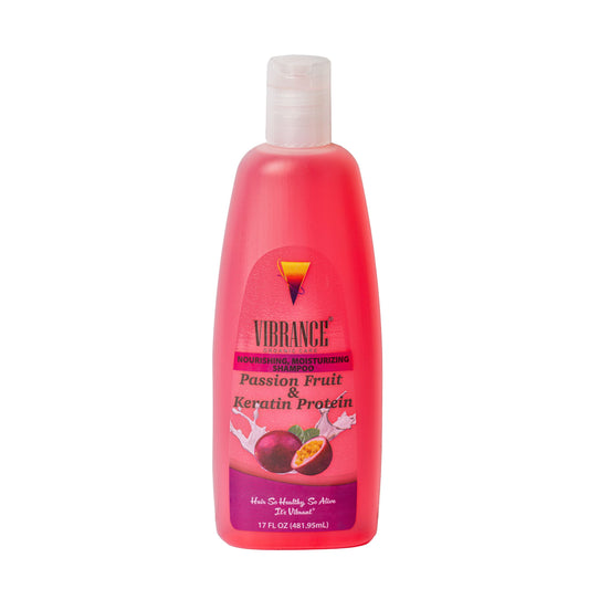 17oz VIBRANCE ORGANIC CARE SHAMPOO , PASSION FRUIT & KERATIN PROTEIN C/P 12