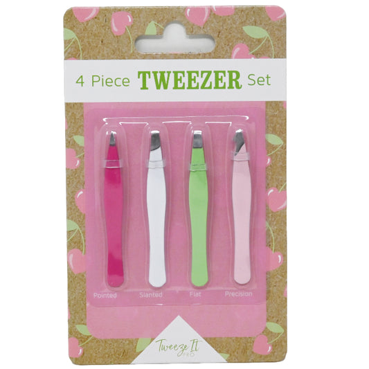 4pc MINI TWEEZER SET C/P 144