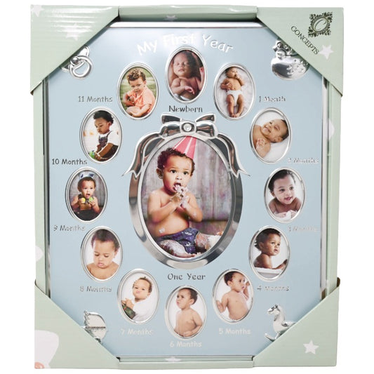 13 OP Blu First Year Collage Frame C/P 24