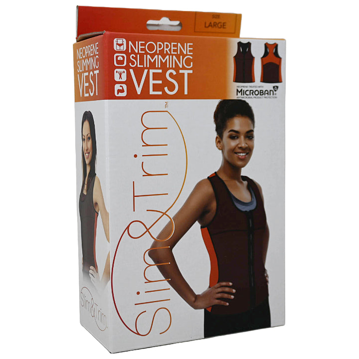 LRG 2-TONE CORAL NEOPRENE VEST (BOXED) C/P 12