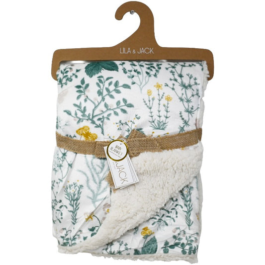 Grn Ylw Botan Throw C/P 48 Lila & Jack