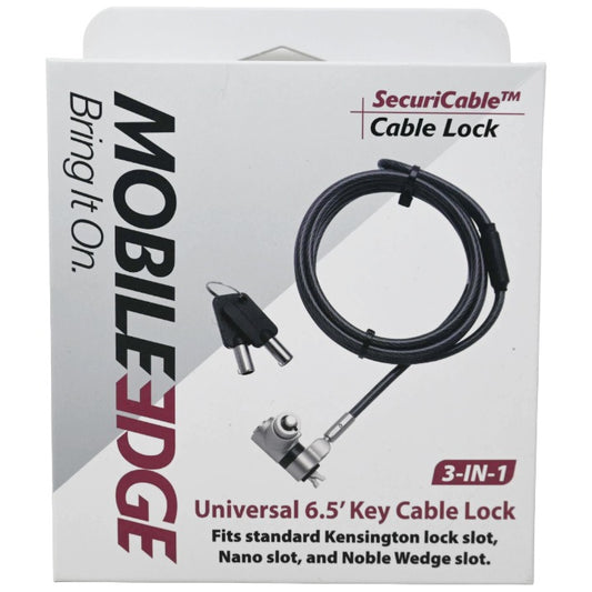 Uni Laptop Slim Lock C/P 20 Mobile Edge