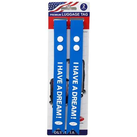2pk Blu Long Lug Tags C/P 72 Olympia