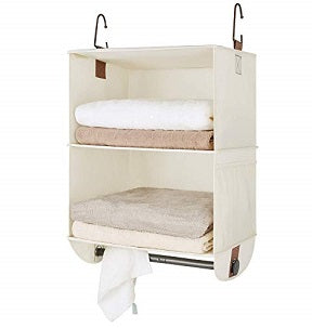 16.8" X 12.8" X 23" HANGING CLOSET ORGANIZER C/P 5