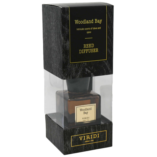 100ml SQUARE DIFFUSER WOODLAND BAY C/P 12