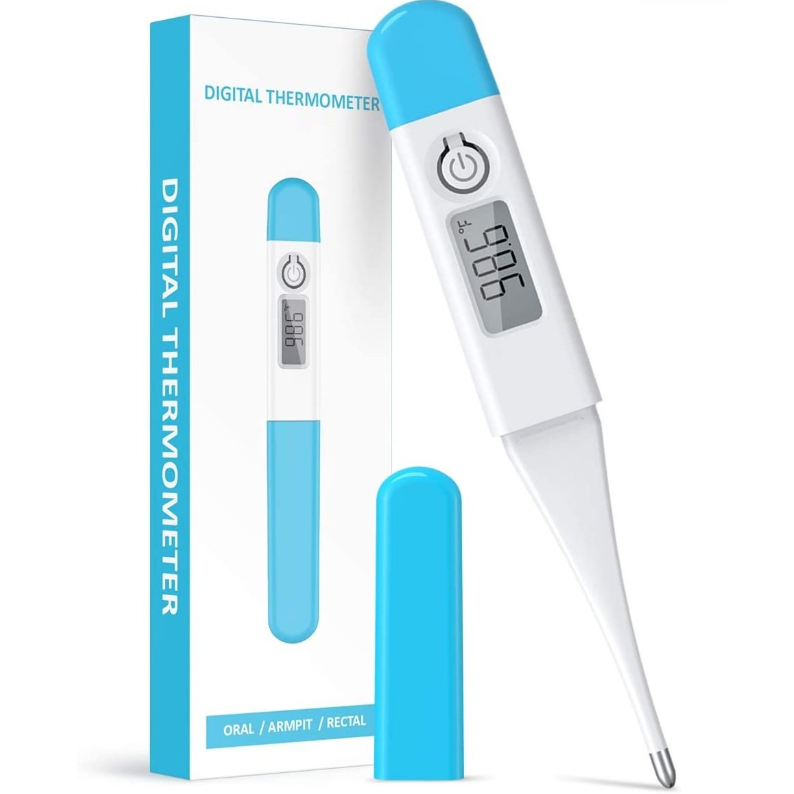 BLUE /WHT DIGITAL THERMOMETER C/P 360