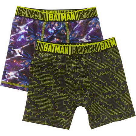 2pk 4-10 BATMAN BOYS BOXER BRIEFS C/P 48