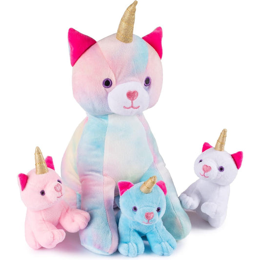 Kitty Unicorns - Mom & 3 Babies (babies have sound chip) C/P 24