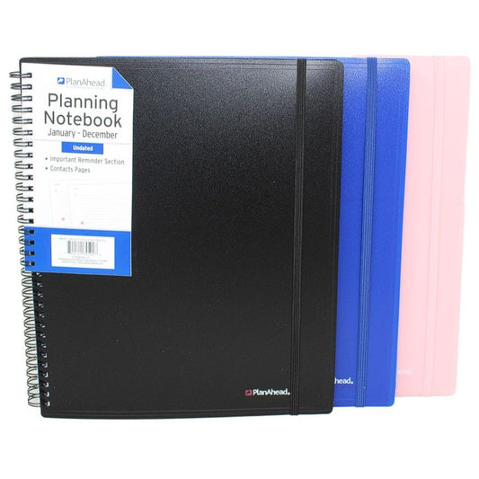LARGE PLANNING NOTEBOOK C/P 16