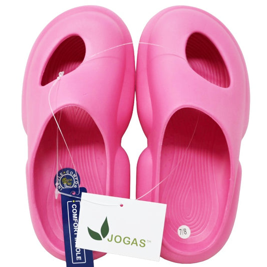*OUTSIDE OF CA* PINK WOMEN CLOUD HOLE SLIDE SANDAL 3-ASST SIZE C/P 12