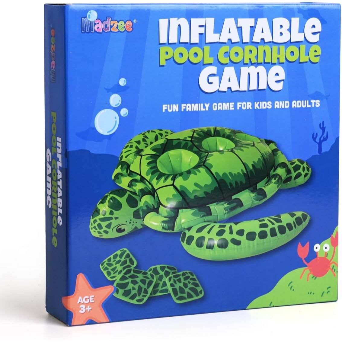 INFLATABLE TURTLE POOL C/P 12