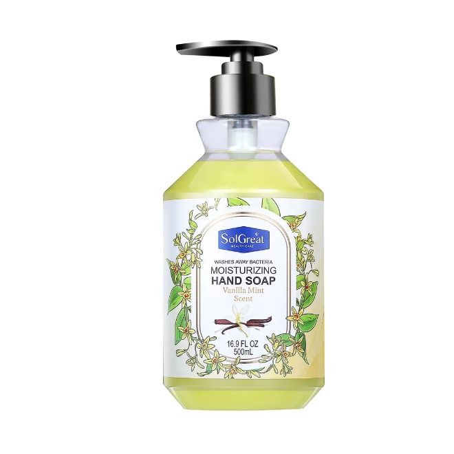 16.9oz Vanilla Mint Moisturizing Hand Soap C/P 12