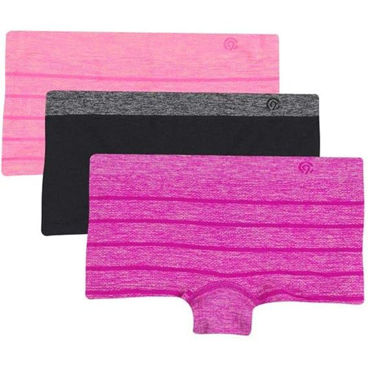 3pk XL GIRLS ASST COLOR BOYSHORT C9 CHAMPION C/P 12