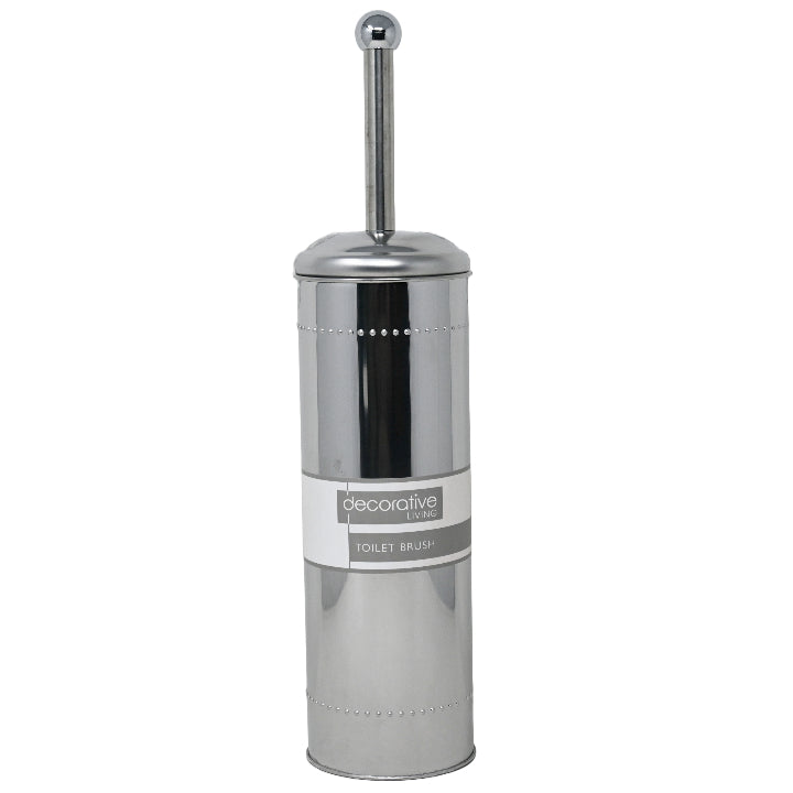 CHROME TOILET BRUSH HOLDER C/P 12