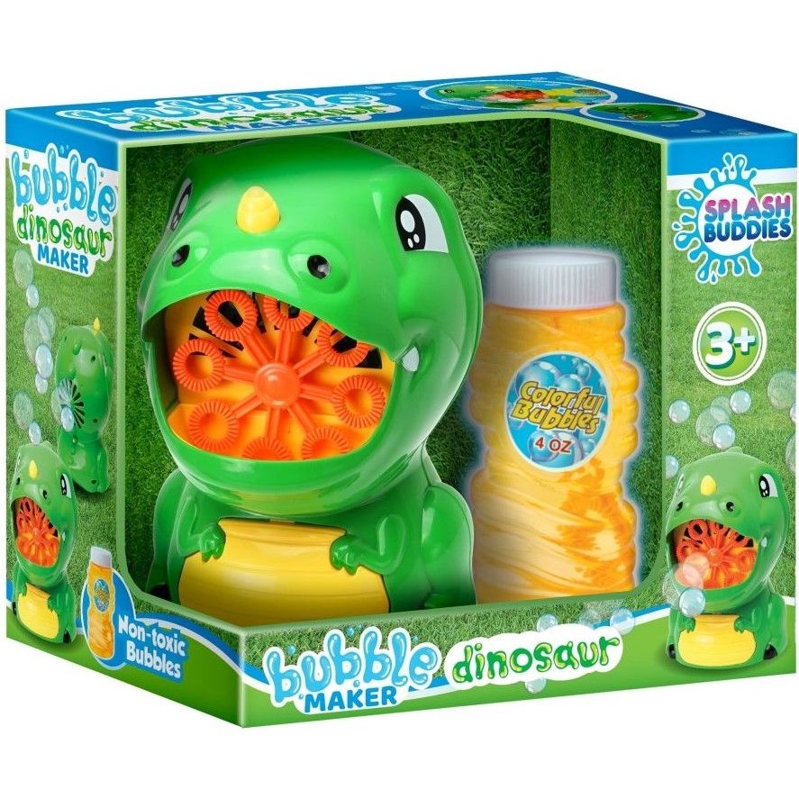 DINOSAUR B/O BUBBLE MAKER C/P 12