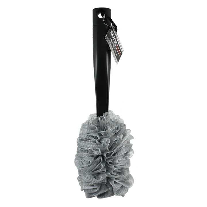 MEN EXFOLIATING MESH BACK BRUSH C/P 48