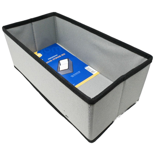 Sm Gry Fabric Cube C/P 24