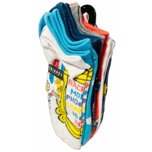 9pk FRIENDS THE BEST LIFE NS SOCKS SIZE 9-11 C/P 60