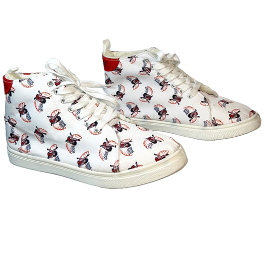 BETTY BOOP WHITE HIGHTOP SNEAKERS ASST SIZE C/P 18 Fleischer Studios