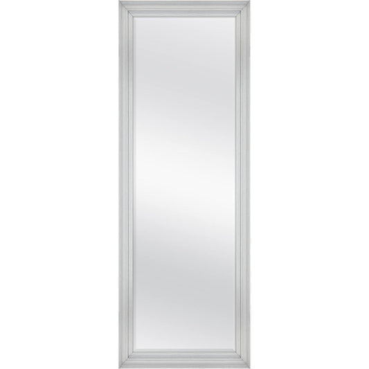 24.66x68.66" OD EZRA LEANER MIRROR GREY WOODGRAIN C/P 1