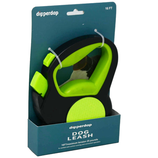 REFLECTIVE 16FT RETRACTABLE LEASH C/P 12