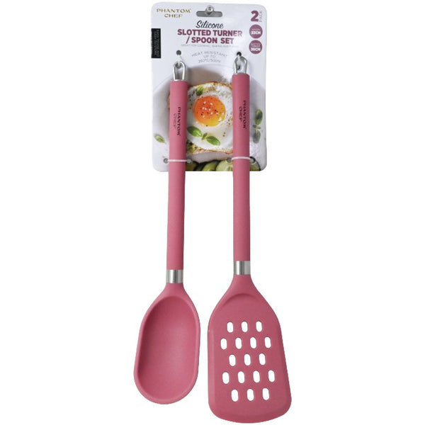 2pc Crl Blsh Turner Spoonula Set C/P 12 Phantom Chef