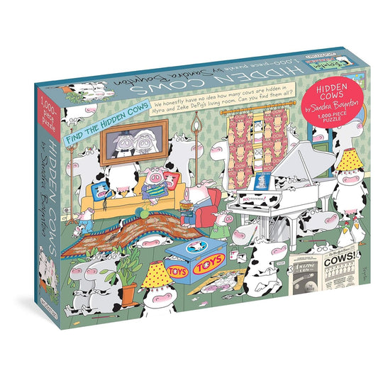 1000pc Sandra Boynton: Hidden Cows Jigsaw Puzzle C/P 14