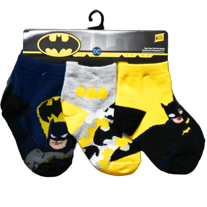 6pk 2T-4T BATMAN THE CAPED CRUSADER C/P 12