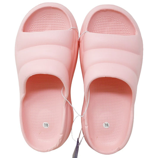 *OUTSIDE OF CA* PINK WOMEN CLOUD SLIDE SANDAL 3-ASST SIZE C/P 12