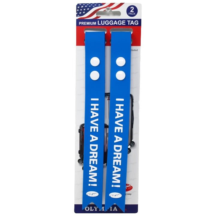 2pk Blu Long Lug Tags C/P 72 Olympia