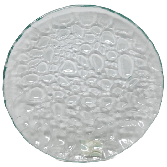 11.5" ROUND GLASS PLATE C/P 18
