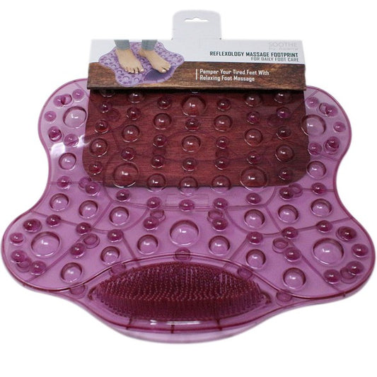 DARK ASH REFLEXOLOGY MASSAGE FOOTPRINT MAT C/P 36